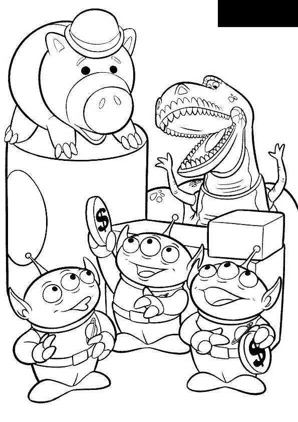 Toy Story Para Colorear 84