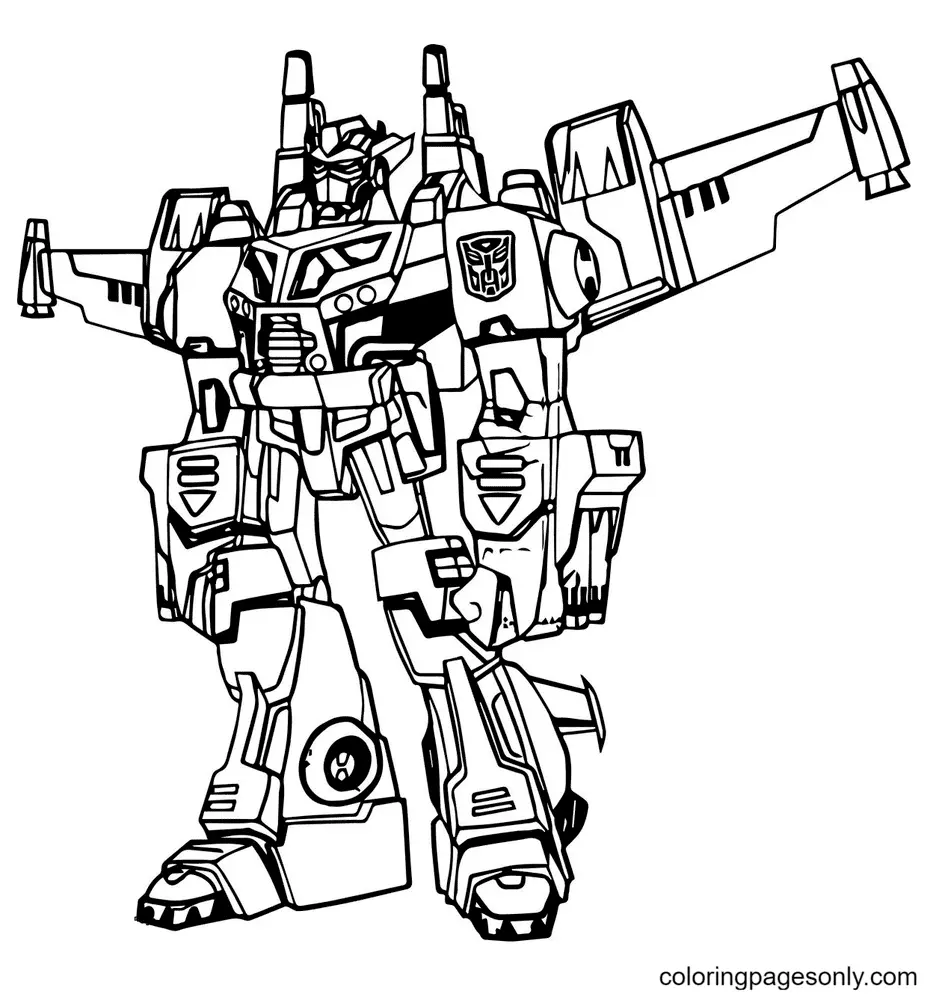 Transformers Coloring Pages 28