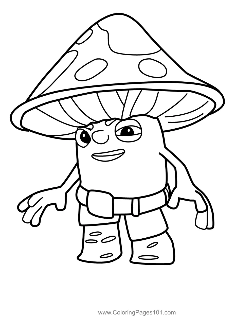 Tree Fu Tom Coloring Pages 5