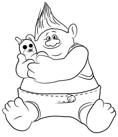 Desenhos de Trolls World Tour Para Colorir 55