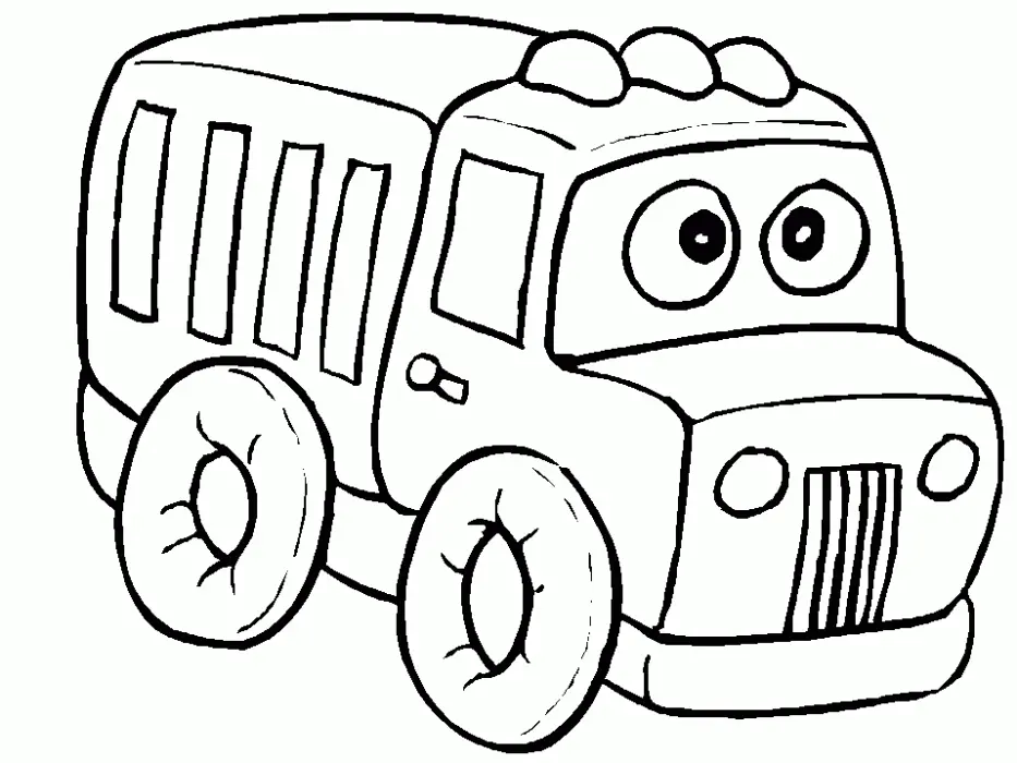 Truck Coloring Pages 25