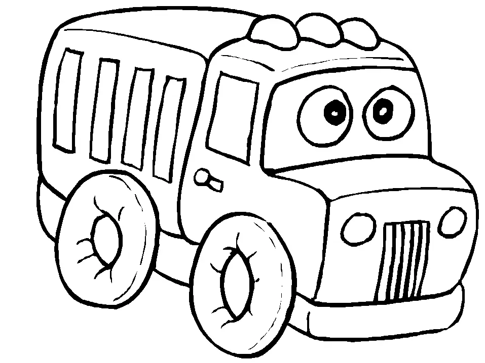 Truck Coloring Pages 38