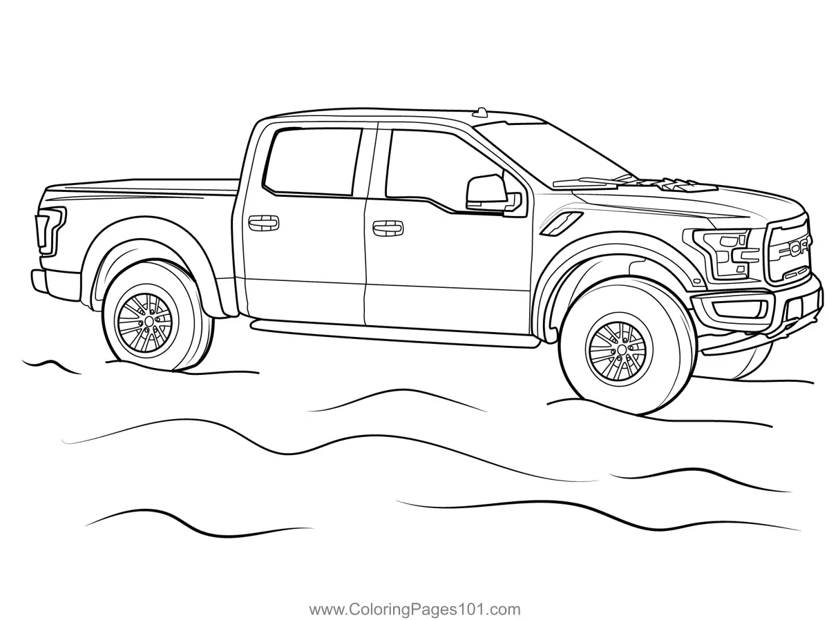 Trucks Coloring Pages 4