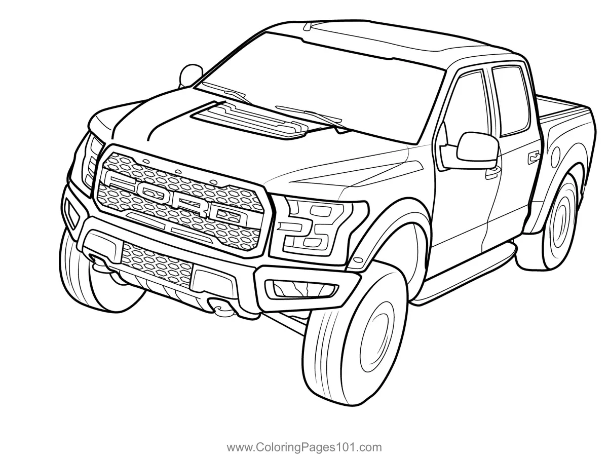 Trucks Coloring Pages 6