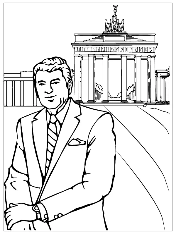 Desenhos de U S Presidents Para Colorir 11