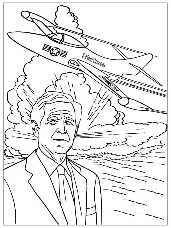 Desenhos de U S Presidents Para Colorir 13