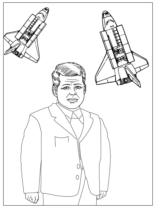 Desenhos de U S Presidents Para Colorir 6