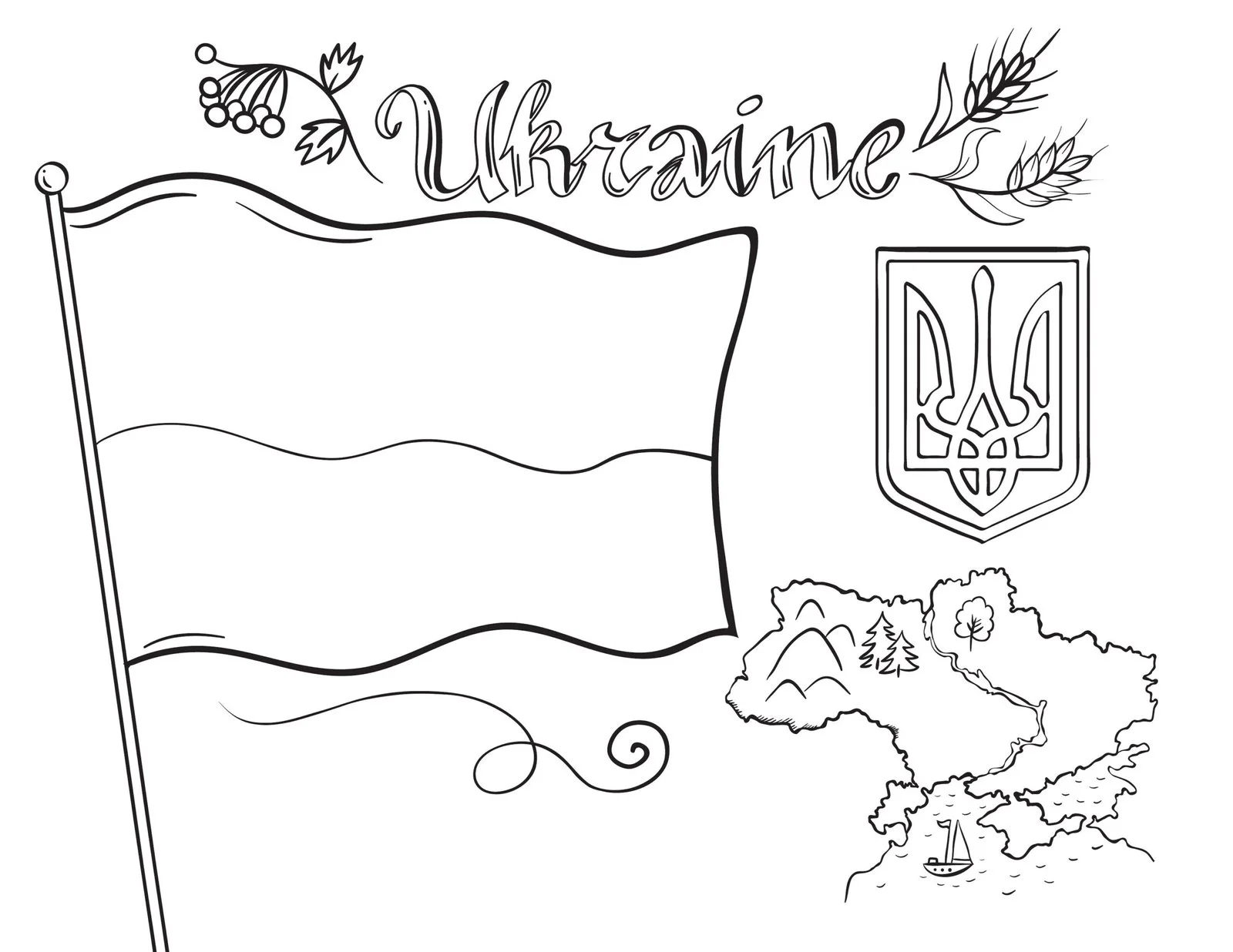 Ukraine Coloring Pages 1
