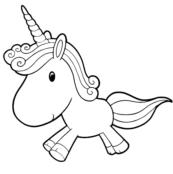 Unicornio Para Colorear 30