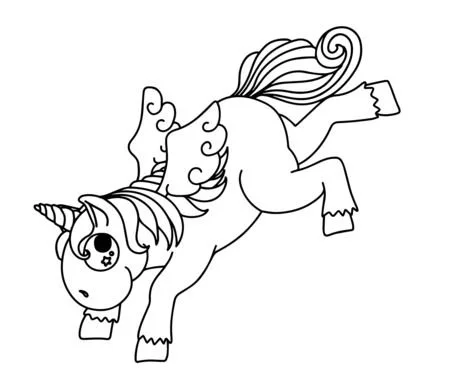 Unicornio Para Colorear 31