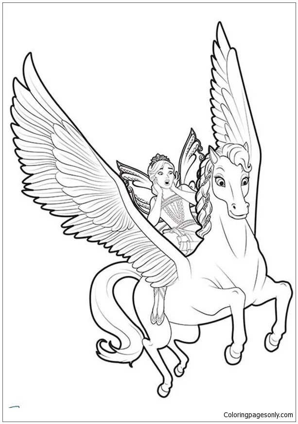Unicorn Coloring Pages 57