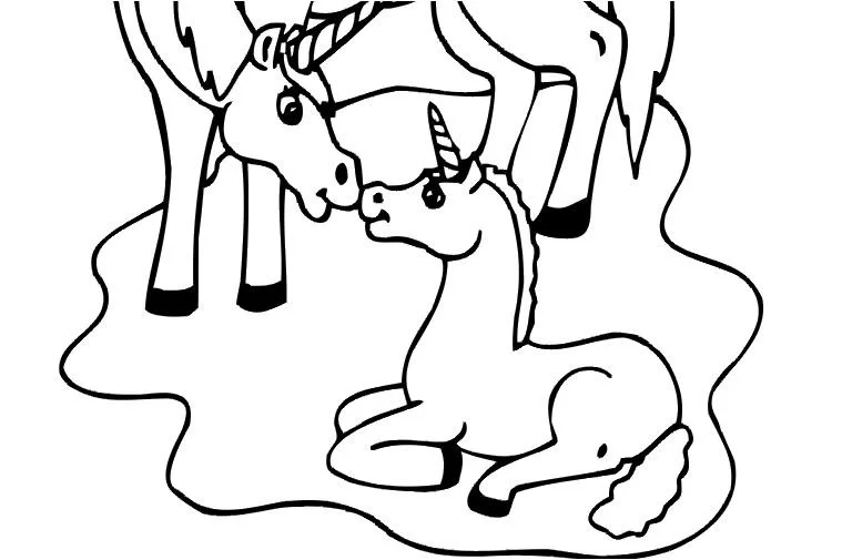 Unicorn Coloring Pages 63