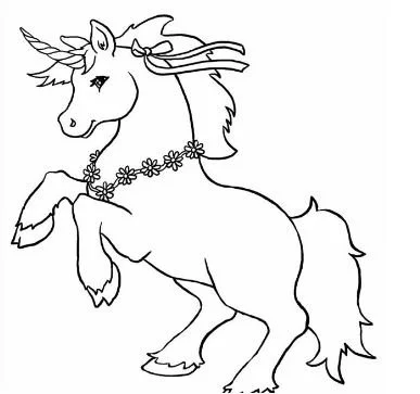Unicorn Coloring Pages 66