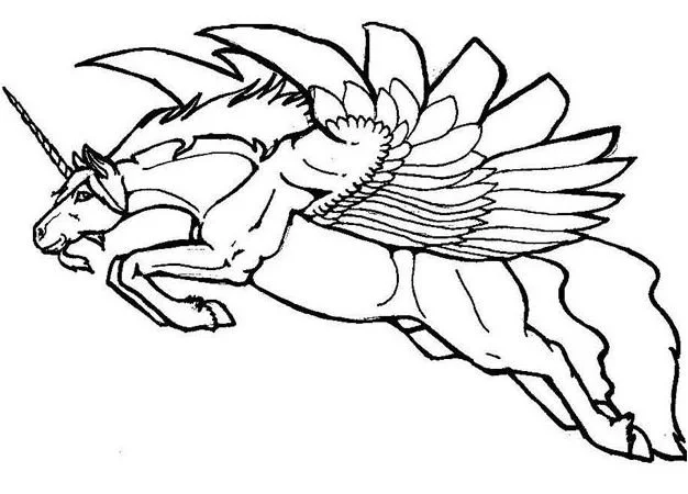 Unicorn Coloring Pages 67