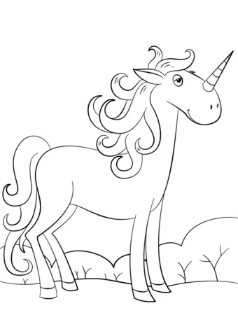 Unicorn Coloring Pages 80