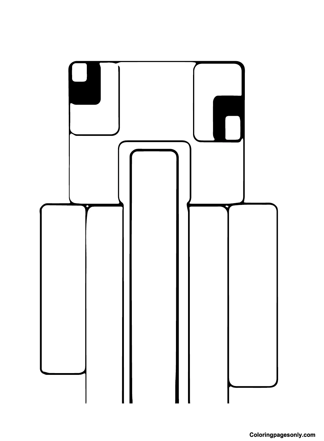 Unspeakable Para Colorear 8