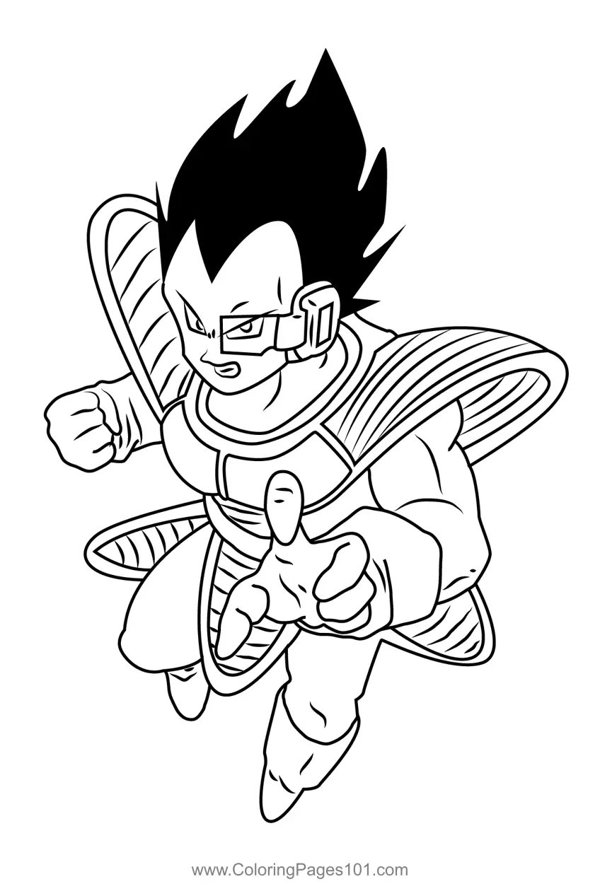 Vegeta Ausmalbilder 5