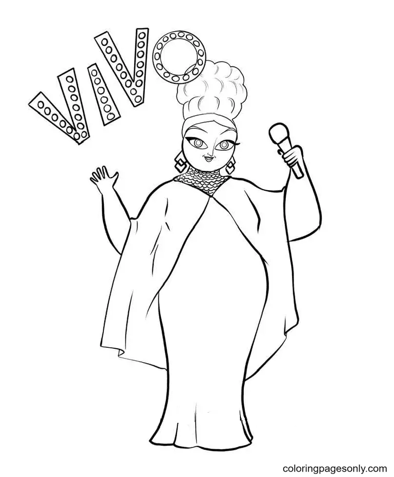 Vivo Coloring Pages 12