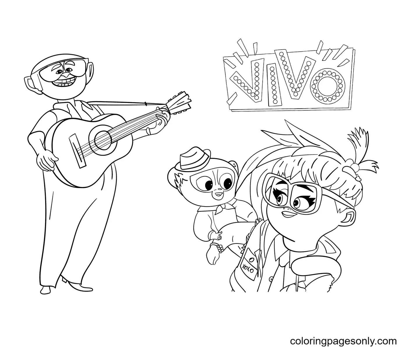 Vivo Coloring Pages 14