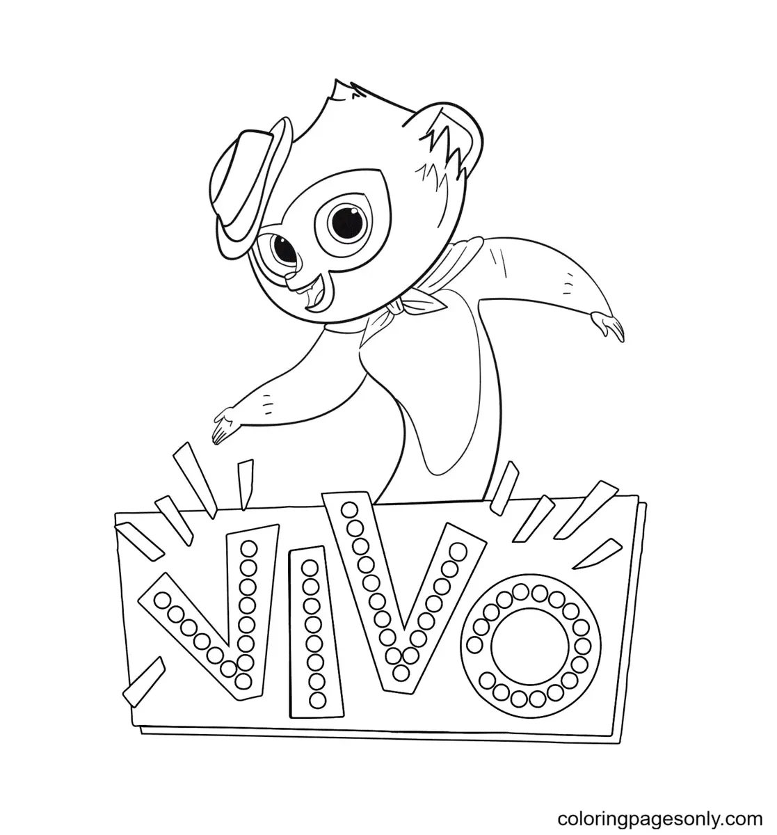 Vivo Coloring Pages 17