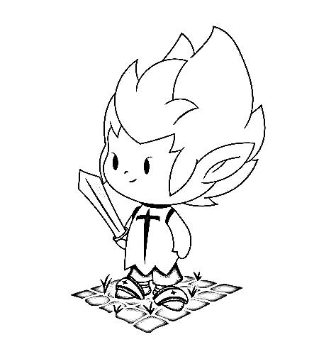 Wakfu para Colorear 11