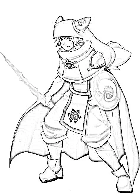 Wakfu para Colorear 22