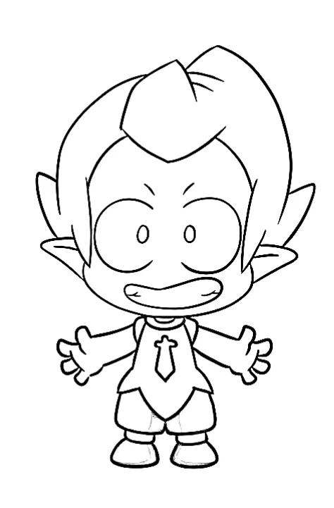 Wakfu para Colorear 24