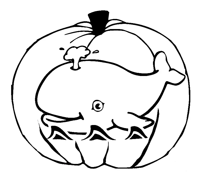 Whale Coloring Pages 41