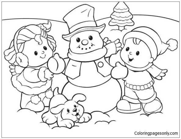 Winter Coloring Pages 13