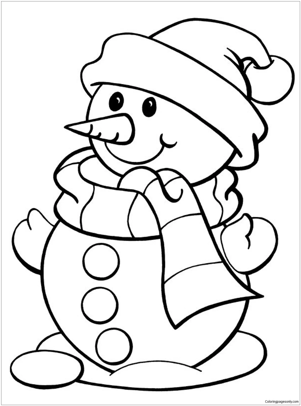 Winter Coloring Pages 17