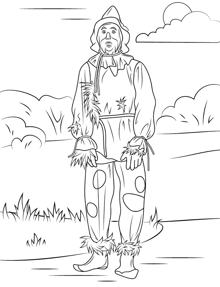 El Mago De Oz Para Colorear 30