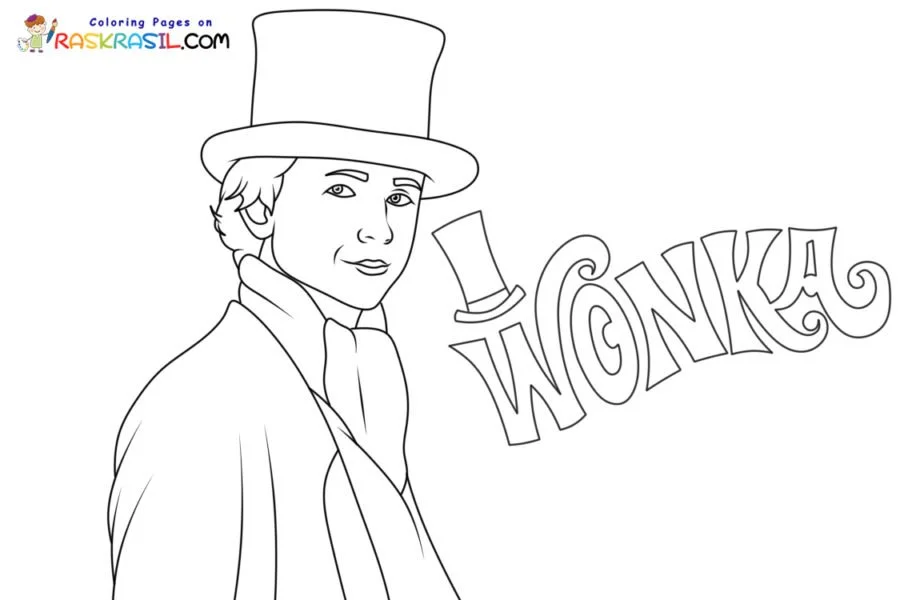 Wonka Ausmalbilder 1