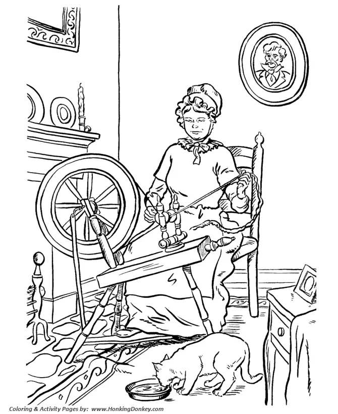 Wool Coloring Pages 14