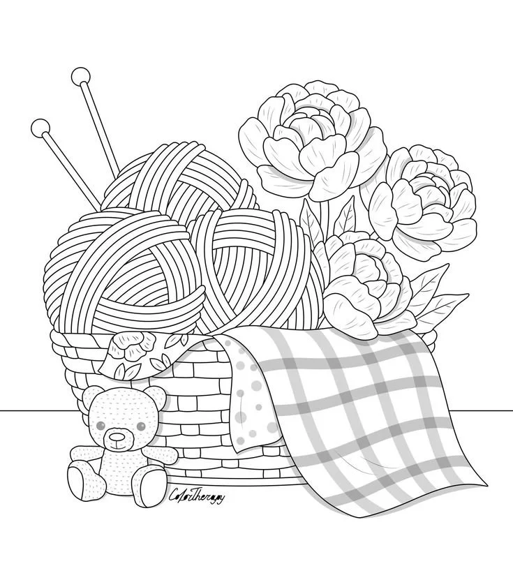 Wool Coloring Pages 17