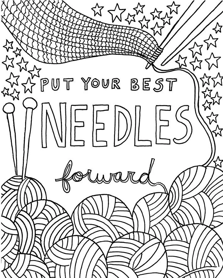 Wool Coloring Pages 9