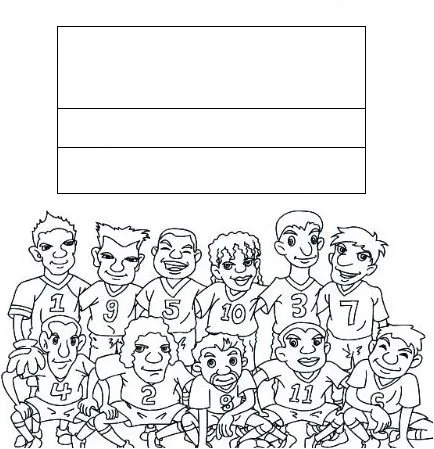 Banderas La Copa Del Mundo 2018 Para Colorear 25