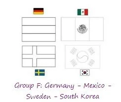 Banderas La Copa Del Mundo 2018 Para Colorear 43