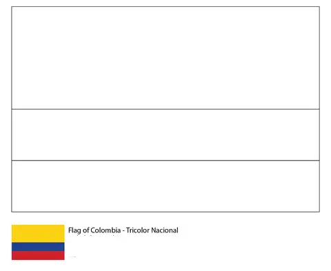 Banderas La Copa Del Mundo 2018 Para Colorear 51