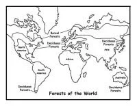 World map Coloring Pages 17