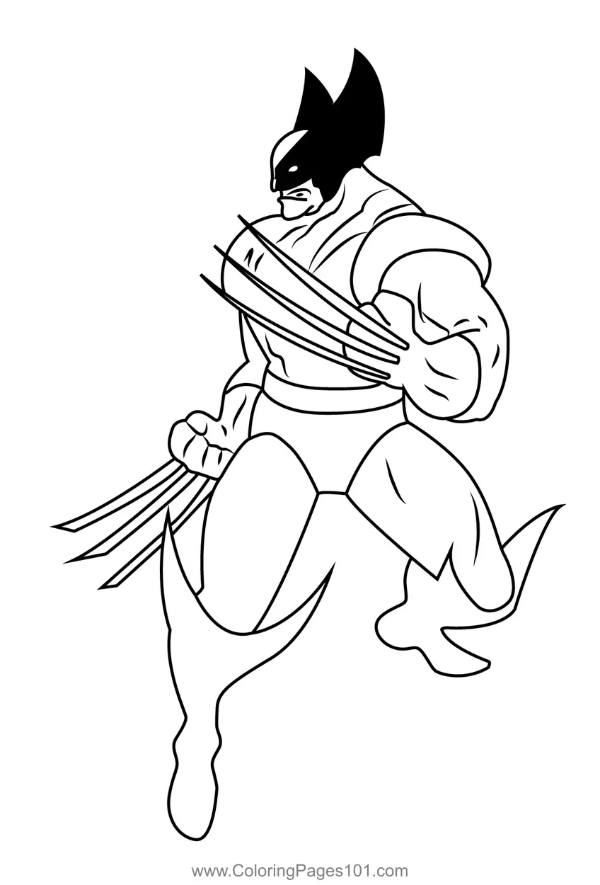 X-Men Ausmalbilder 9