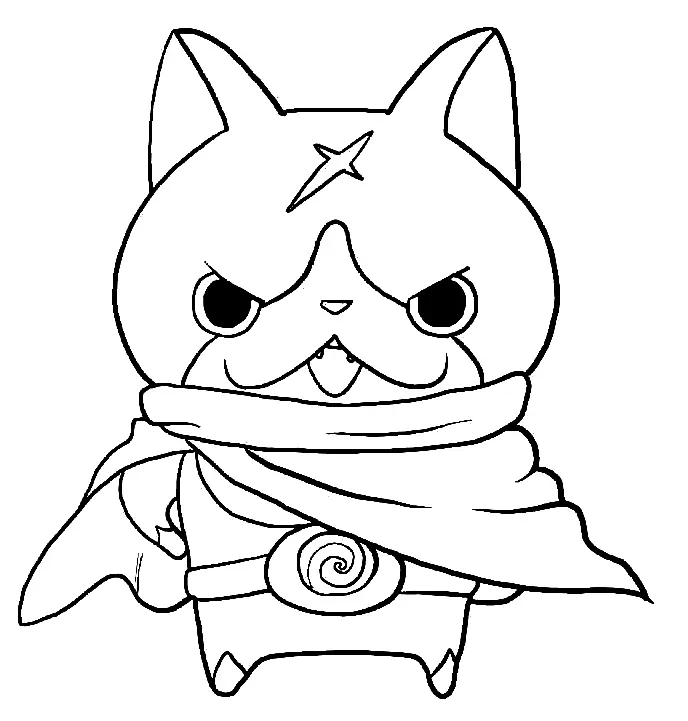 Yo Kai Watch Ausmalbilder 52