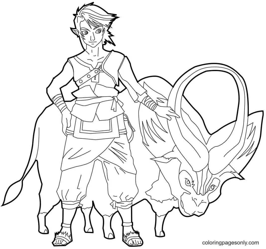 Zelda Coloring Pages 29