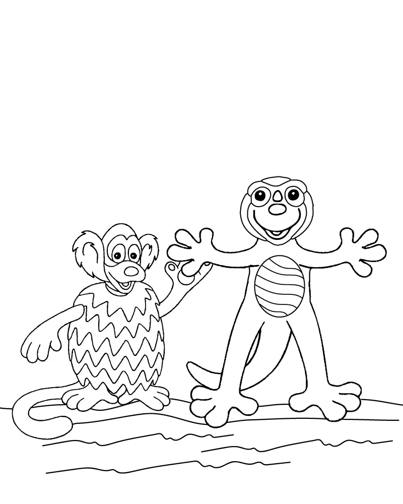 Zoboomafoo Coloring Pages 1