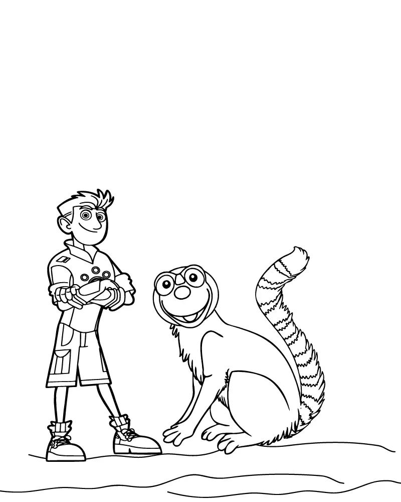 Zoboomafoo Coloring Pages 11