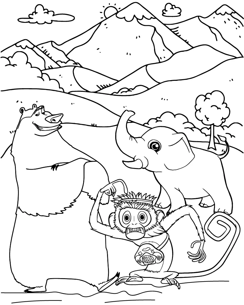 Zoboomafoo Coloring Pages 13