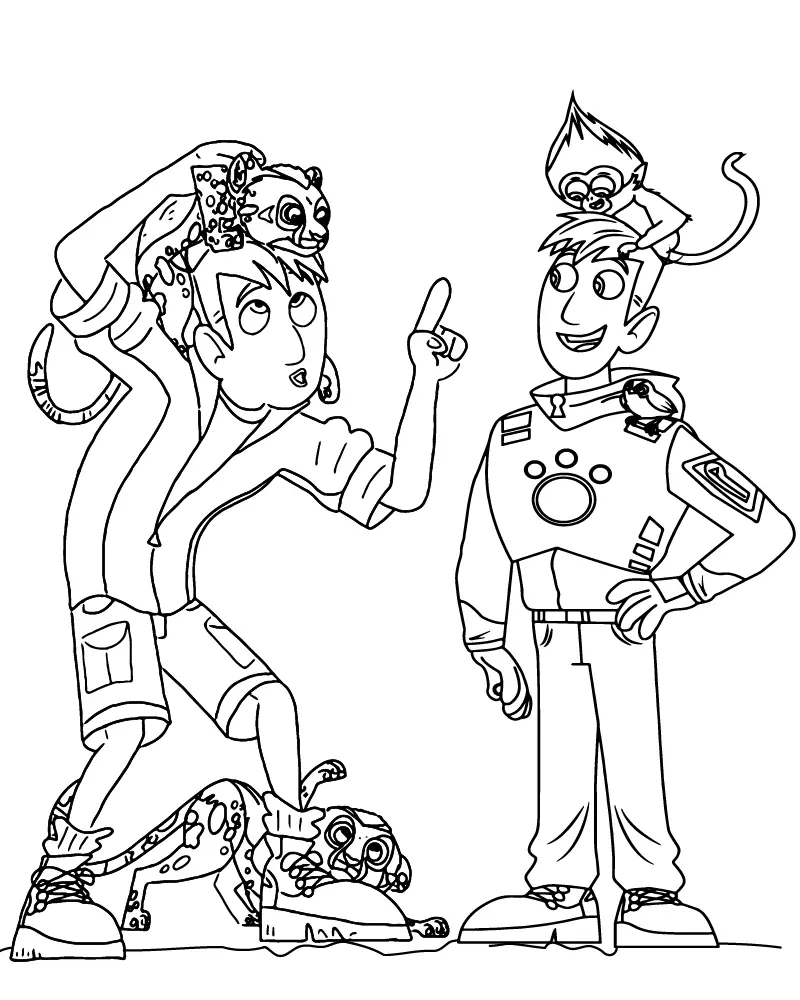 Zoboomafoo Coloring Pages 19