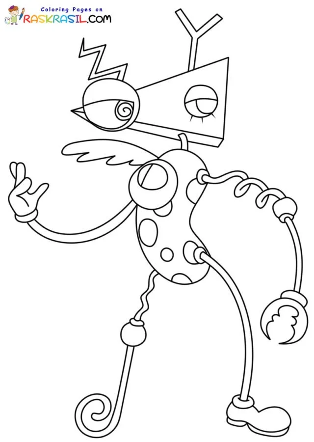 Zooble Para Colorear